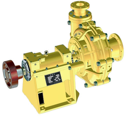 کیفیت  Horizontal 500kw 740r/Min Heavy Duty Mud Slurry Pump ISO9001 Certification کارخانه
