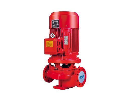 کیفیت  Diesel Engine Single Stage Fire Fighting Water Pump Set Vertical High Pressure کارخانه