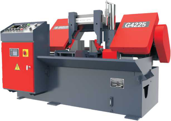 G4225 54m / min 2200W Hydraulic Double Column Bandsaw اره