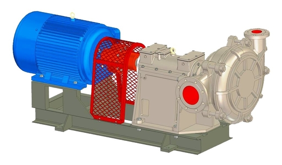 پمپ دوغاب غوطه ور مقاوم در برابر سایش ، پمپ لجن هیدرولیک 55kw X65ZBYL-450