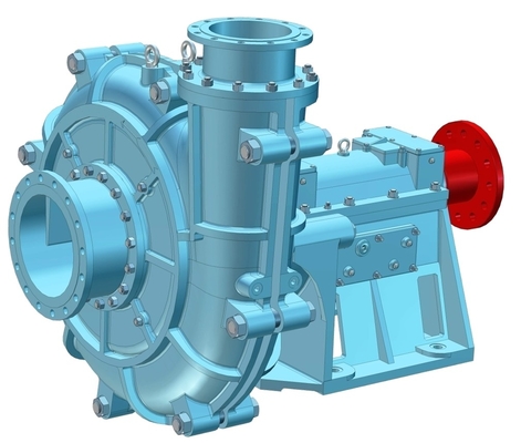 800kw 3300.0m3 / H پمپ گل و لای غوطه وری پایین با سایش 450ZBD-1050 صنعتی