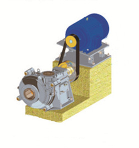 پمپ دوغاب افقی D200mm 780r / Min Mud Slurry High Viscosity 200NJ-530